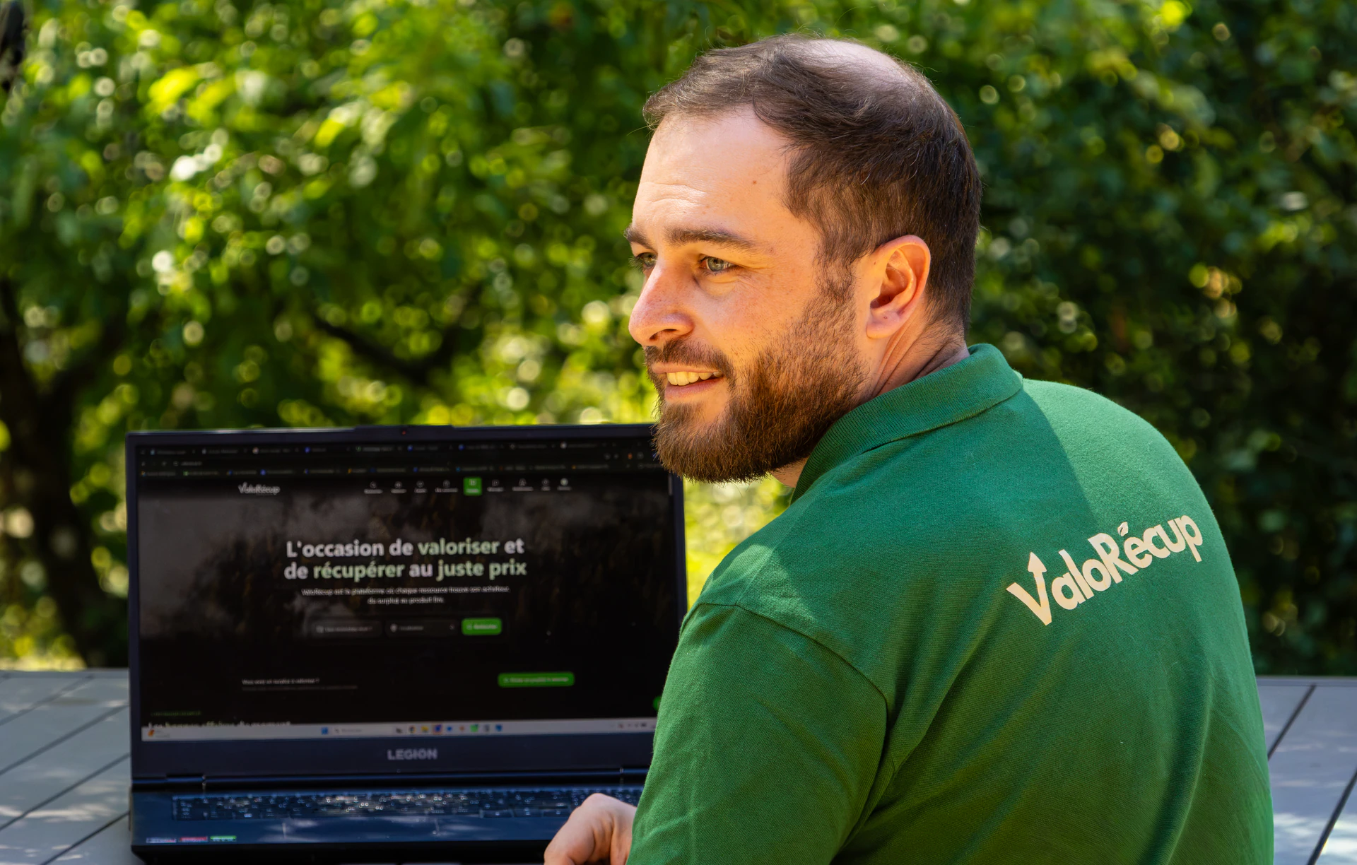 Mathieu Dahinden, fondateur de ValoWeb et de ValoRécup
